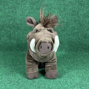 Build-A-Bear Workshop Disney THE LION KING PUMBA PUMBAA Warthog Plush‎ Stuffie